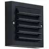 Image de Applique exterieur led en plastique noir