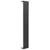 Image de Lampe solaire en aluminium noir