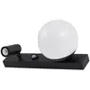 Image de Applique exterieur led en aluminium noir