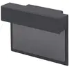 Image de Applique extérieure en aluminium noir