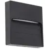 Image de Applique exterieur led en plastique noir