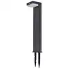 Image de Lampe solaire en aluminium noir