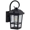 Image de Applique exterieur en inox noir