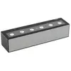 Image de Applique exterieur led en aluminium noir