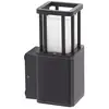 Image de Applique exterieur led en aluminium noir