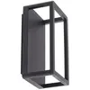 Image de Applique exterieur led en aluminium noir