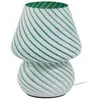 Image de Lampe à poser en verre vert