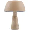 Image de Lampe à poser en pierre beige