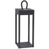 Image de Lampe à poser led en métal noir