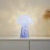 Image de Lampe à poser en verre bleu