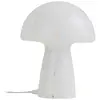 Image de Lampe à poser en verre blanc