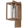 Image de Applique exterieur en aluminium marron
