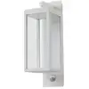 Image de Applique extérieure en aluminium blanc