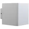 Image de Applique exterieur led en aluminium blanc