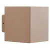 Image de Applique exterieur led en aluminium beige