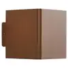Image de Applique exterieur led en aluminium marron