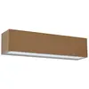 Image de Applique exterieur led en aluminium marron