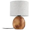 Image de Lampe à poser en bois marron