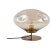 Image de Lampe à poser en verre beige