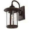 Image de Applique exterieur en aluminium marron