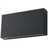 Image de Applique extérieure en aluminium noir