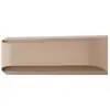 Image de Applique exterieur led en aluminium beige