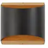 Image de Applique exterieur led en aluminium noir