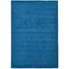 Image de Tapis salon - tissé main - 100% laine naturelle - bleu 040x060 cm