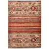 Image de Tapis tissé à la machine en polypropylène - rouge multi 160x230 cm
