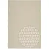 Image de Tapis tissé à la main en laine naturelle beige 140x200