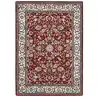 Image de Tapis tufté main au design oriental rouge 40x60 cm