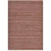 Image de Tapis chiné tissé à la main rouge 40x60 cm