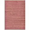 Image de Tapis chiné tissé à la main rouge 60x90 cm