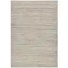 Image de Tapis chiné tissé à la main gris 60x90 cm