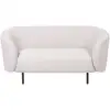Image de Canapé 2 places 2 personnes en tissu beige