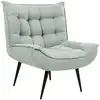 Image de Fauteuil en tissu vert h92