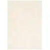 Image de Tapis à poils longs moelleux uni crème 120x160 cm