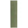 Image de Tapis couloir uni vert 100x200 cm