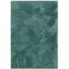 Image de Tapis à poils longs moelleux uni vert menthe 140x200 cm