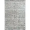 Image de Tapis viscose tissé main, gris, 200 x 290 cm