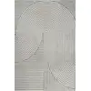 Image de Tapis design moderne, densité élevée, gris, 120 x 170 cm
