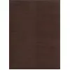 Image de Tapis lavable moelleux élégant uni, Marron, 80 x 150 cm