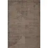 Image de Tapis design moderne, densité élevée, marron, 120 x 170 cm