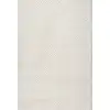 Image de Tapis moderne motif cercle, Crème, 120 x 170 cm