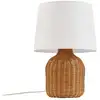 Image de Lampe à poser en bois blanc