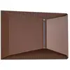 Image de Applique exterieur led en métal marron