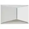 Image de Applique Exterieur LED en Métal Blanc