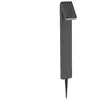 Image de Lampe solaire en aluminium noir