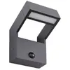Image de Applique exterieur en métal gris