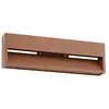 Image de Applique exterieur led en aluminium marron